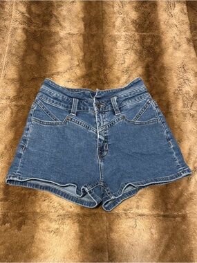 Rock and Roll Western Denim Shorts